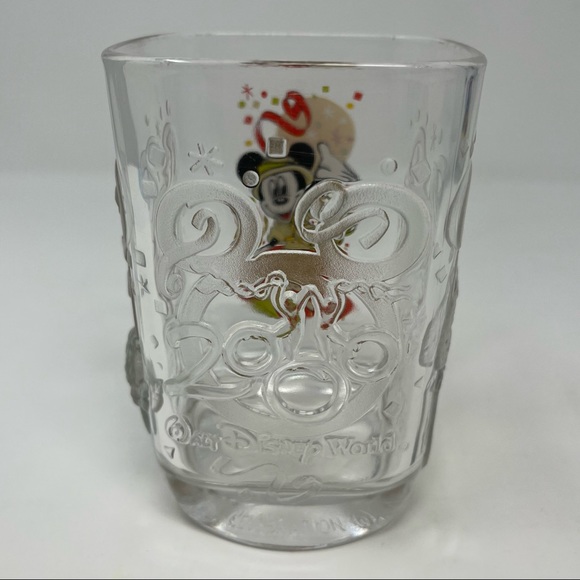 Walt Disney World McDonalds 2000 Celebration Glass Animal Kingdom Mickey Mouse - Picture 3 of 9